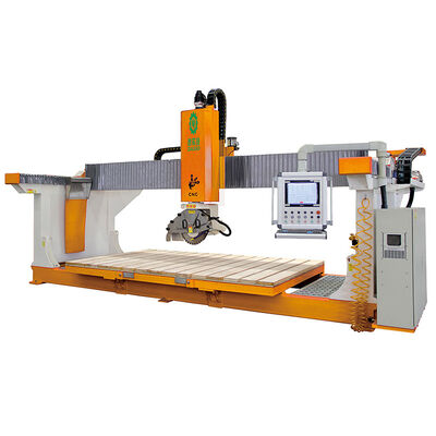 Настройка 5-осевой CNC-каменной режущей машины 18,5 кВт для средних / малых производителей камней