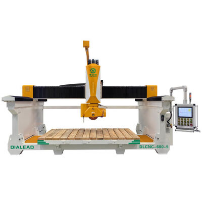 Мостовой тип 5 оси CNC каменной режущей машины 600 мм для изготовления камня